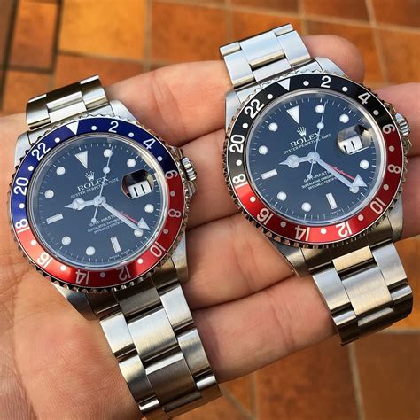 rolex coke vs pepsi|rolex gmt ii coke.